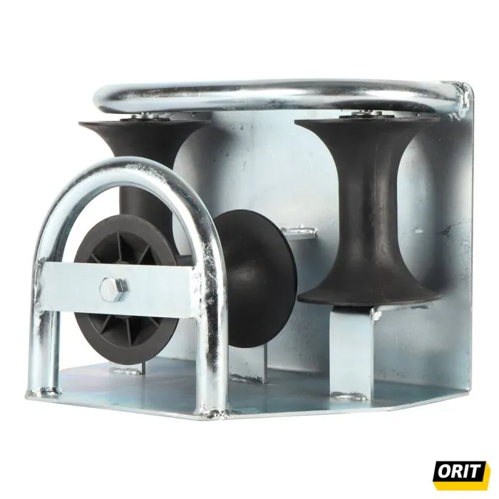 Orit kabelroller hoek KR06 voor bochten en leidingtracés