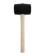 Rubberen hamer - 900 gram - Essenhouten steel
