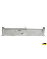 Screeding beam adjustable