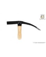 Paving Hammer with short wooden handle 50mm