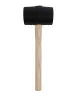 Rubberen hamer - 680 gram - Essenhouten steel