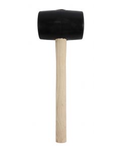 Rubberen hamer - 900 gram - Essenhouten steel